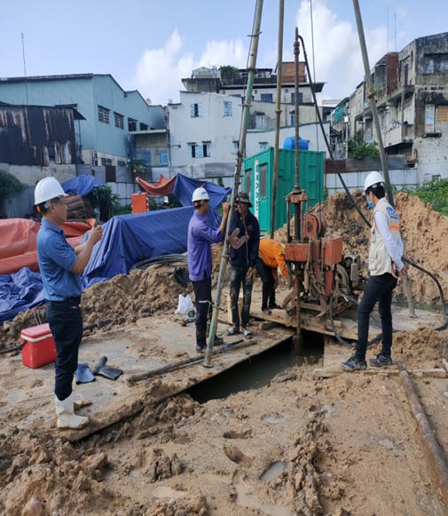 HÌNH ẢNH THÍ NGHIỆM KHOAN MÙN