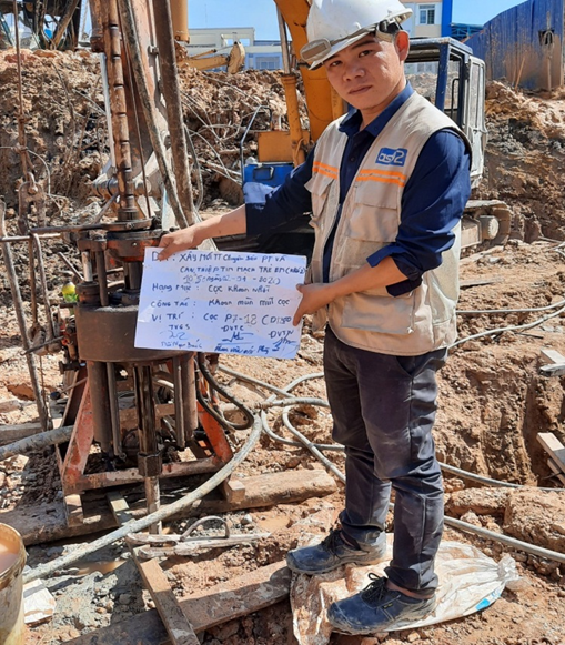HÌNH ẢNH THÍ NGHIỆM KHOAN MÙN