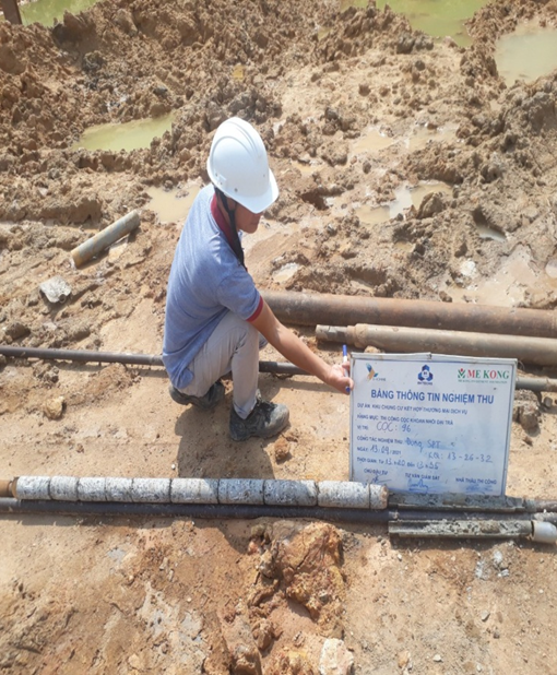 HÌNH ẢNH THÍ NGHIỆM KHOAN MÙN