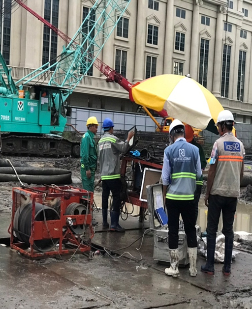 HÌNH ẢNH THÍ NGHIỆM KODEN CỌC KHOAN NHỒI – TƯỜNG VÂY