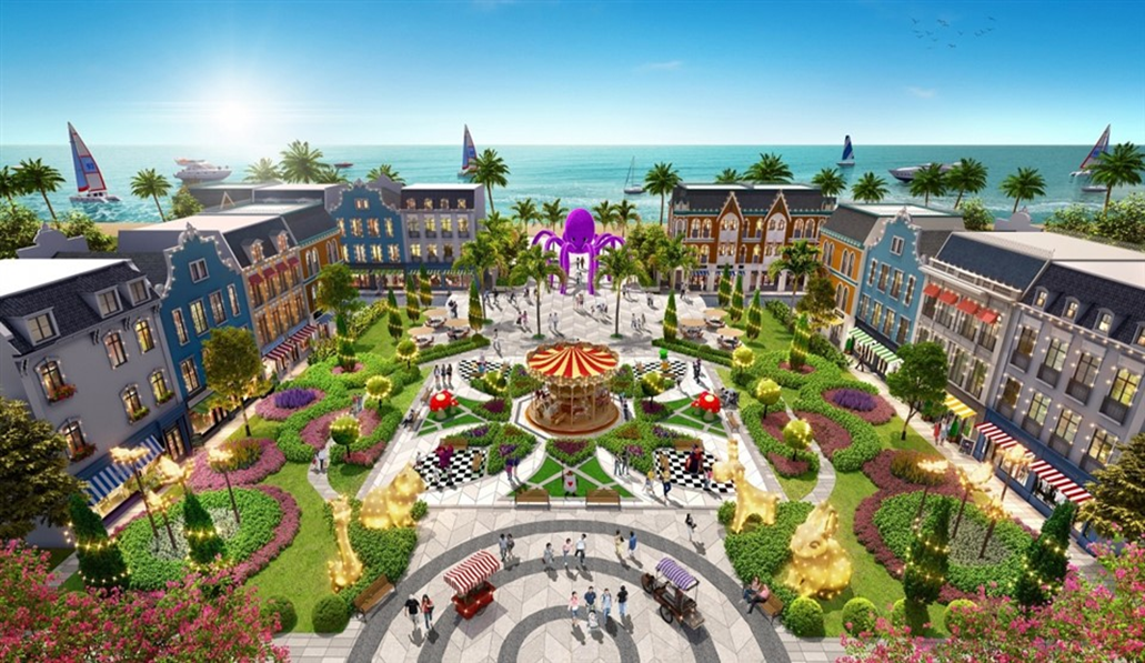 TỔ HỢP DU LỊCH THƯƠNG MẠI GIẢI TRÍ HẢI GIANG MERRY LAND, QUY NHƠN